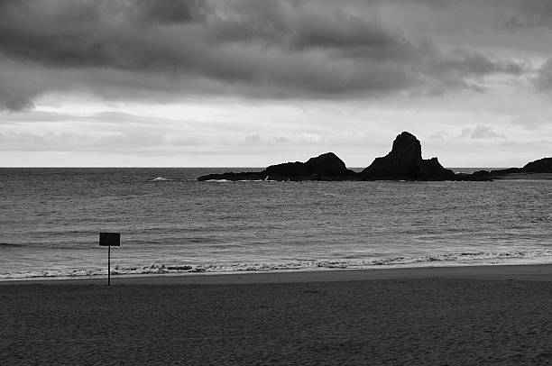 Stormy day at the beach