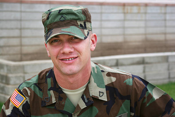 istock A young man in the army in uniform 179069276