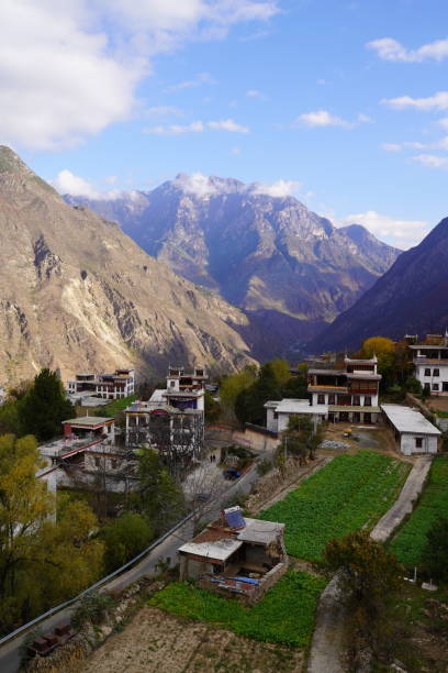 istock village in Sichuan 1790694007