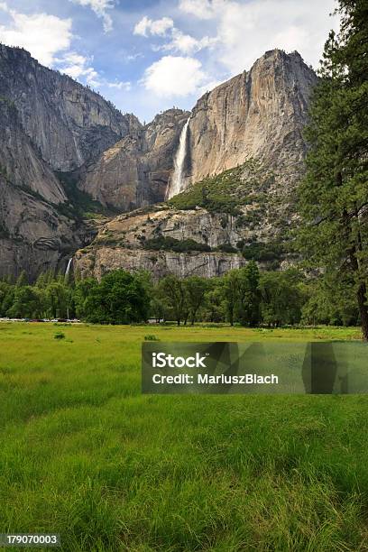 Yosemite Falls Stock Photo - Download Image Now - Backgrounds, Beauty In Nature, California