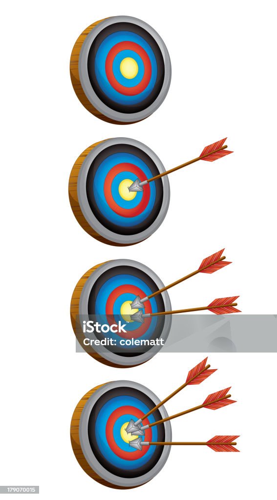 Target Game Images Arrow Target Game Stock Illustration - Download Image Now - Aiming ...