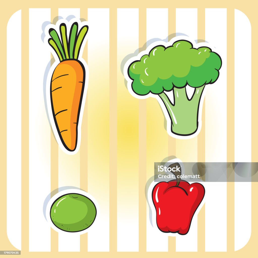 Légumes - clipart vectoriel de Agriculture libre de droits