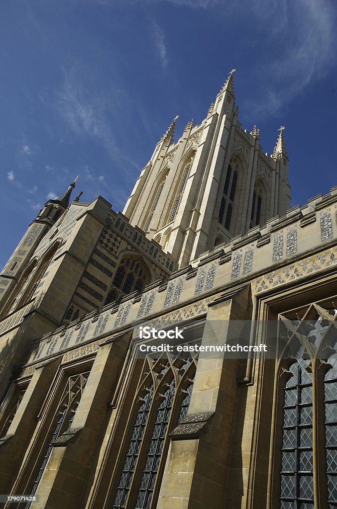 Ascending into Heaven - Bury St Edmunds Cathedral "The Cathedral of Bury St Edmunds, Suffolk, UK" Anglican Stock Photo