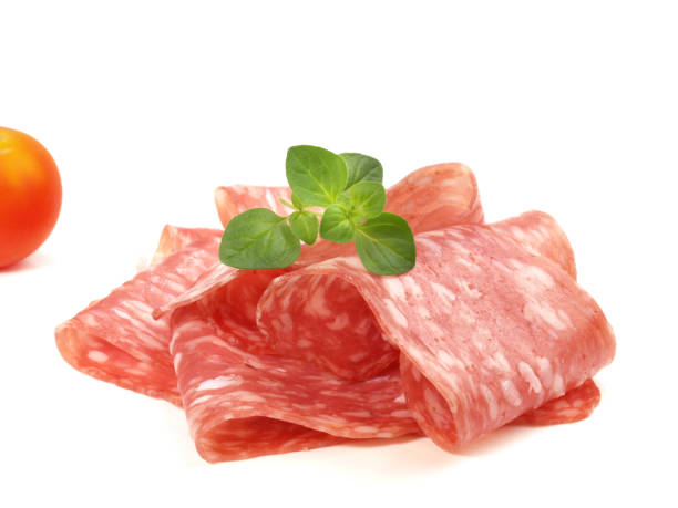 istock Italian Salami Slices - Isolated 1790716495