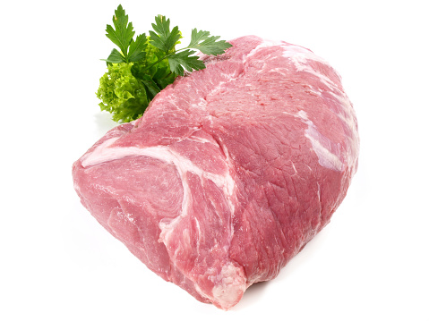 Pork Neck Meat - Isolated