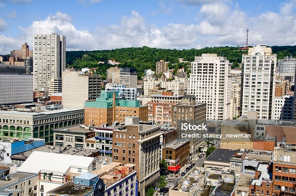 El centro de la ciudad de Montreal - Foto de stock de Montreal libre de derechos