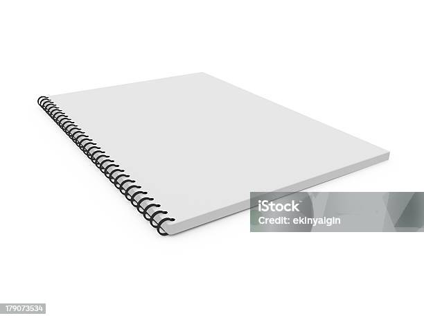 Blank Ring Binder Stock Photo - Download Image Now - Blank, Brochure, Contented Emotion