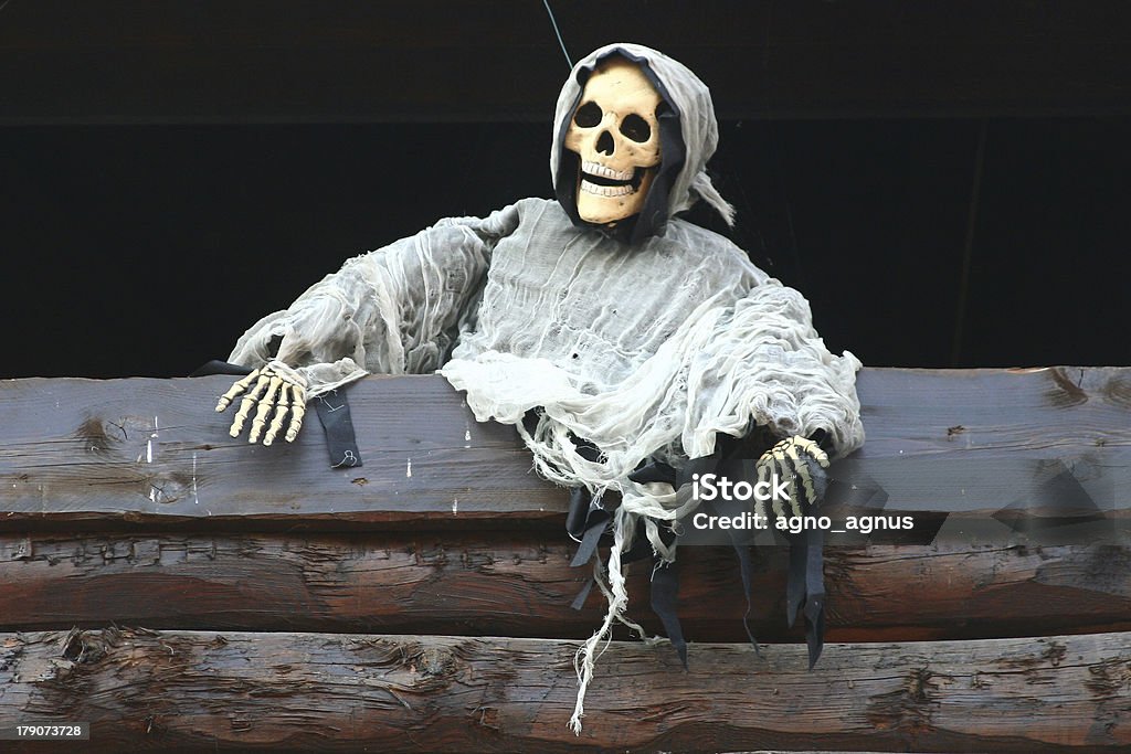 Esqueleto fantasma - Foto de stock de Ameaças royalty-free