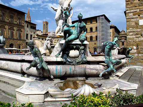 Piazza della Signoria in Florence, Italy
