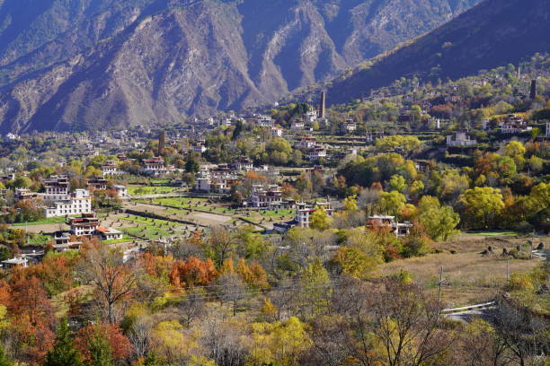 istock village in Sichuan 1790740023