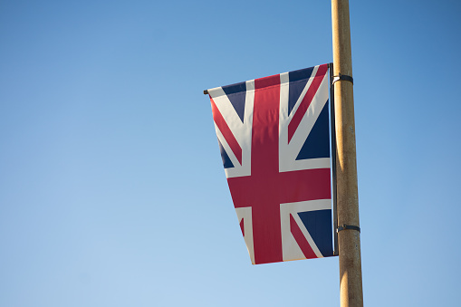 United Kingdom Flag in Punta del Este, Uruguay