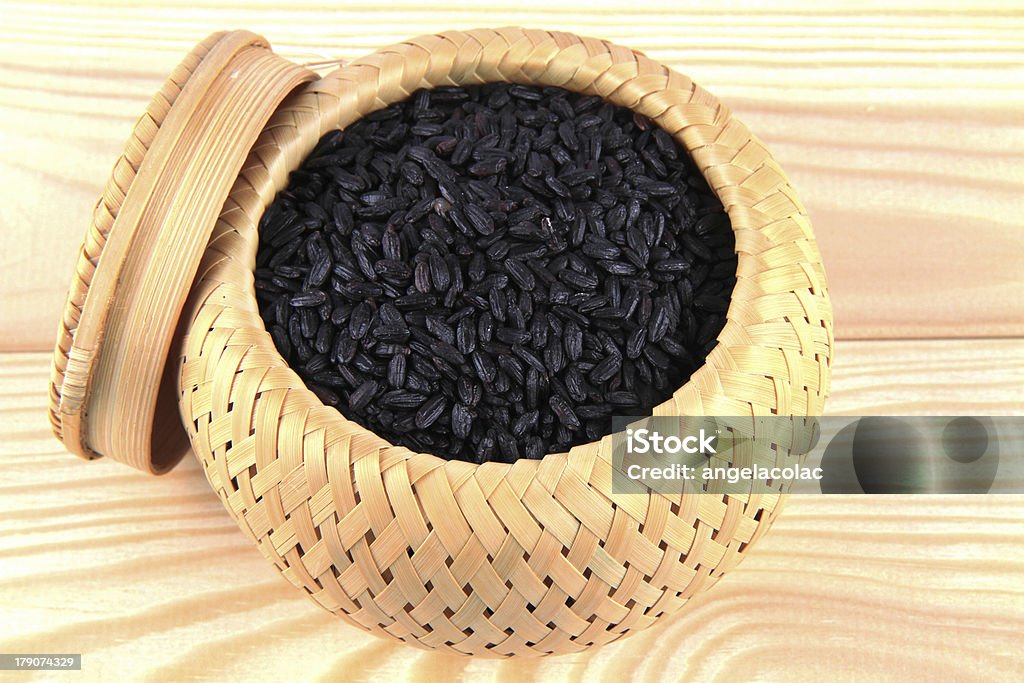 Arroz negro - Foto de stock de Alimento libre de derechos