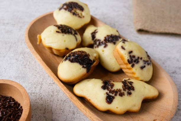 Kue cubit, a side snack from Jakarta, Indonesia.