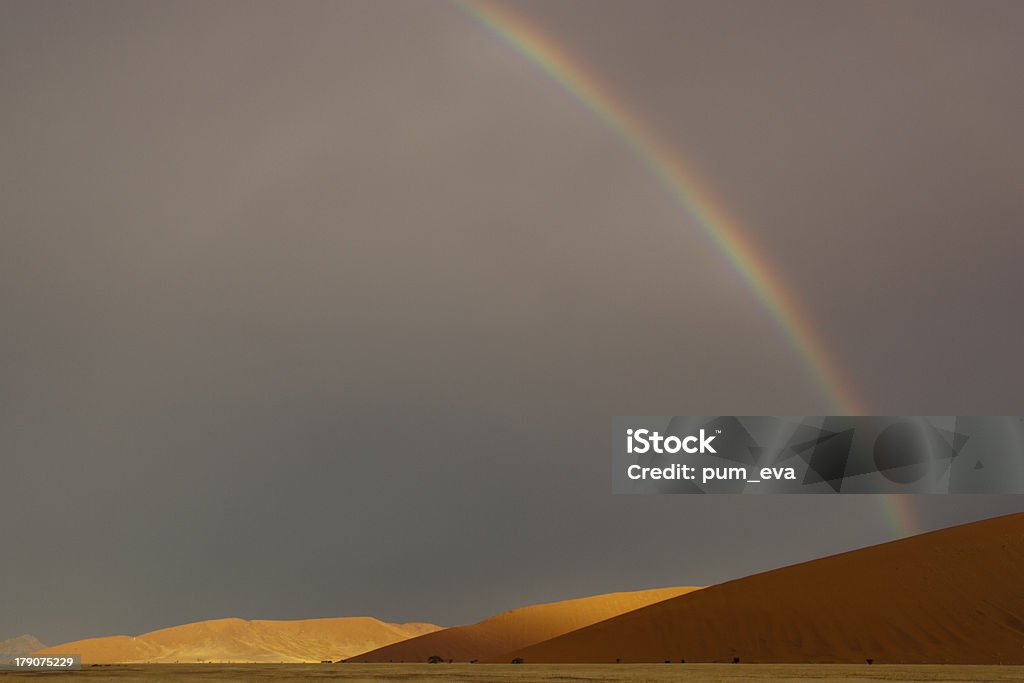 Sossusvlei, rainbow - Lizenzfrei Bunt - Farbton Stock-Foto