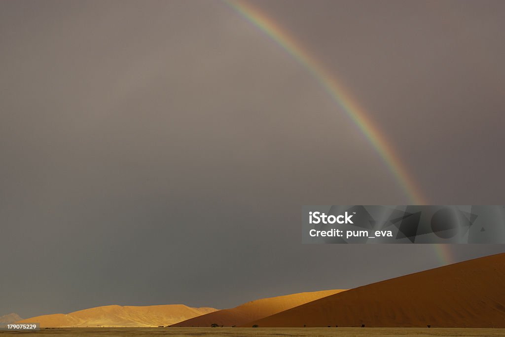 Sossusvlei, arcobaleno - Foto stock royalty-free di Ambientazione esterna