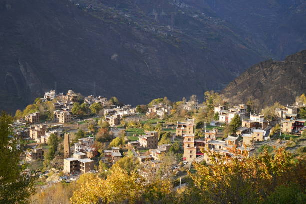 istock village in Sichuan 1790758167