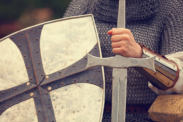 istock Knight. Photo in vintage style 179076052