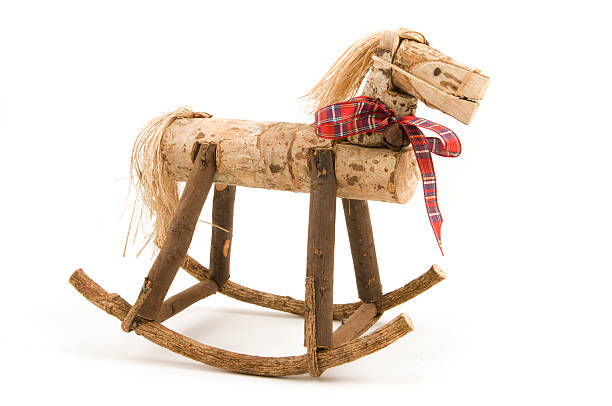 istock Handcrafted Rocking Horse 179076167