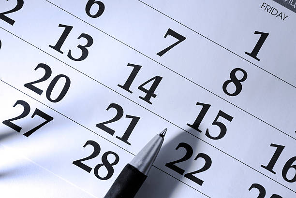istock page of the calendar 179076307