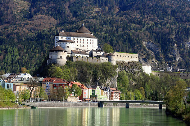 istock Kufstein Fortress with old town 179076920