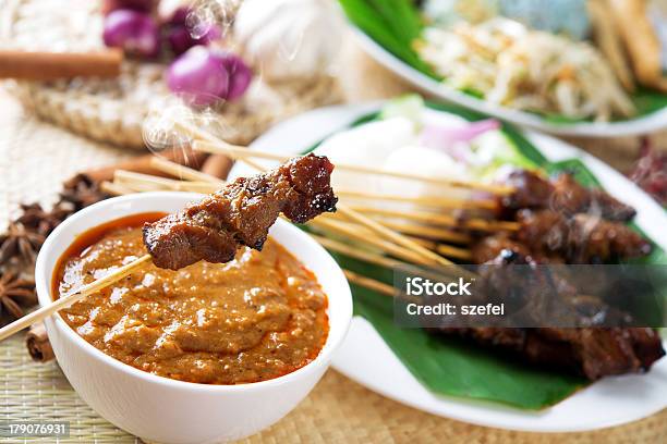 Foto de Satay Ou Sacie e mais fotos de stock de Satay - Satay, Indonésia, Comida