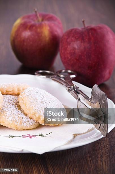 Apple Ricca I Cookie - Fotografie stock e altre immagini di Alimentazione sana - Alimentazione sana, Biscotto di pasta frolla, Biscotto secco