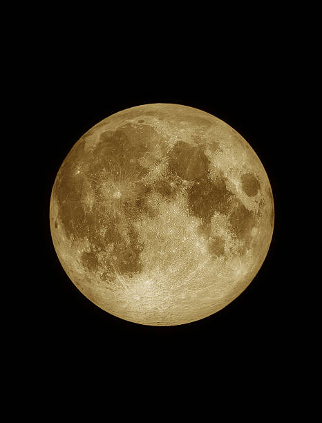 istock Close up surface textured of yellow full moon 179078183