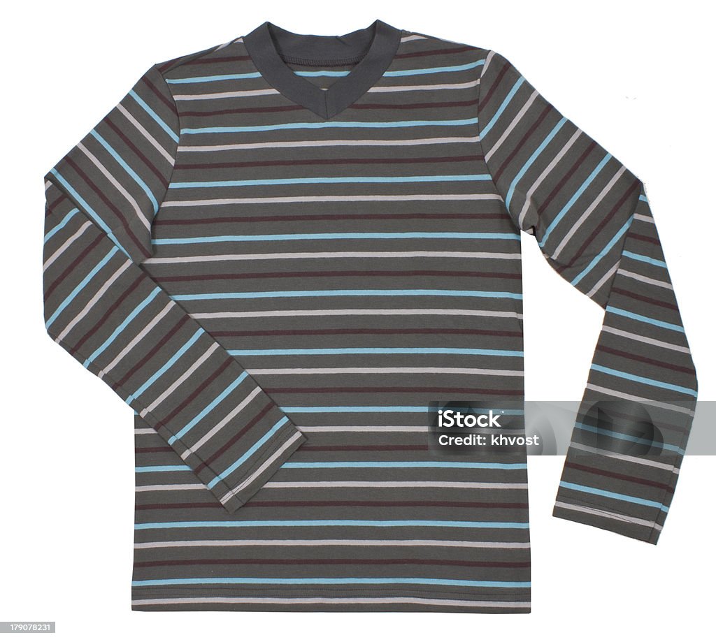 Listrado suéter para crianças - Foto de stock de Camisas royalty-free