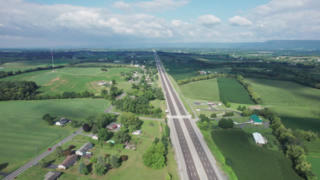 Pennsylvania Turnpike I-76 in Plainfield, PA