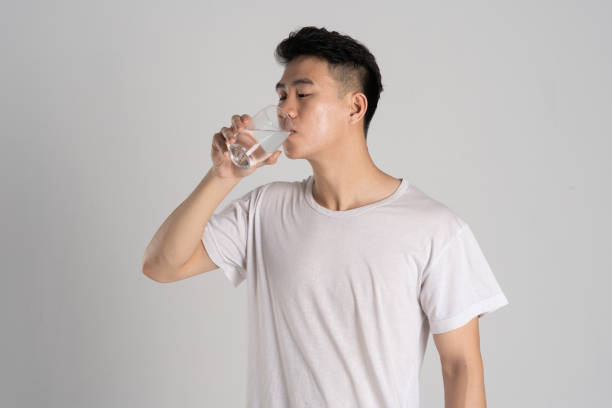 istock Portrait of Asian man posing on white background 1790814772