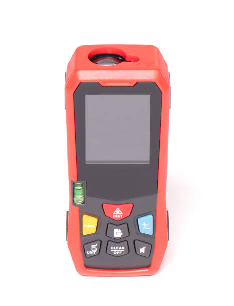 istock Modern laser distance measurer on a white background 1790818749