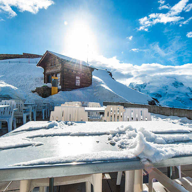 istock View of Table in the Morning Covered by Snow 179082585