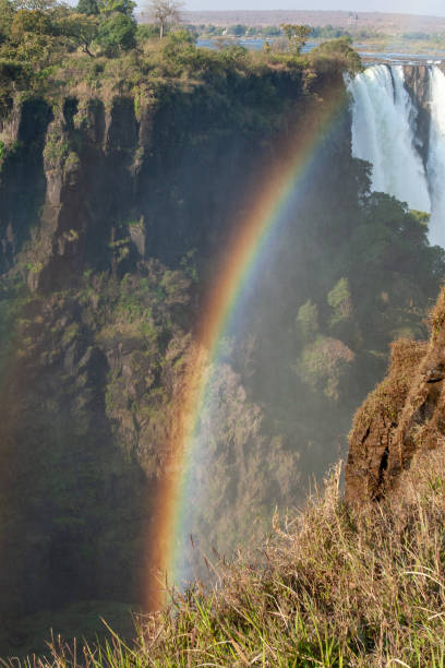 istock rainbow over Victoria Falls Zimbabwe 1790841812