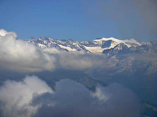 산 스위스 - hochgebirge cloudscape cloud mountain 뉴스 사진 이미지