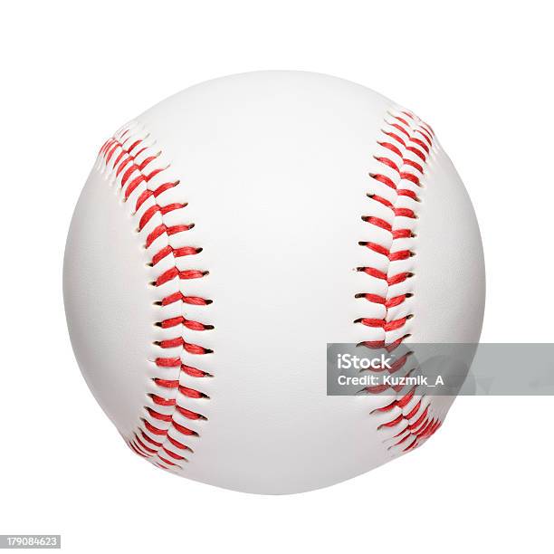 Baseball Ball Stock Photo - Download Image Now - Baseball - Ball, Stitching, Cut Out
