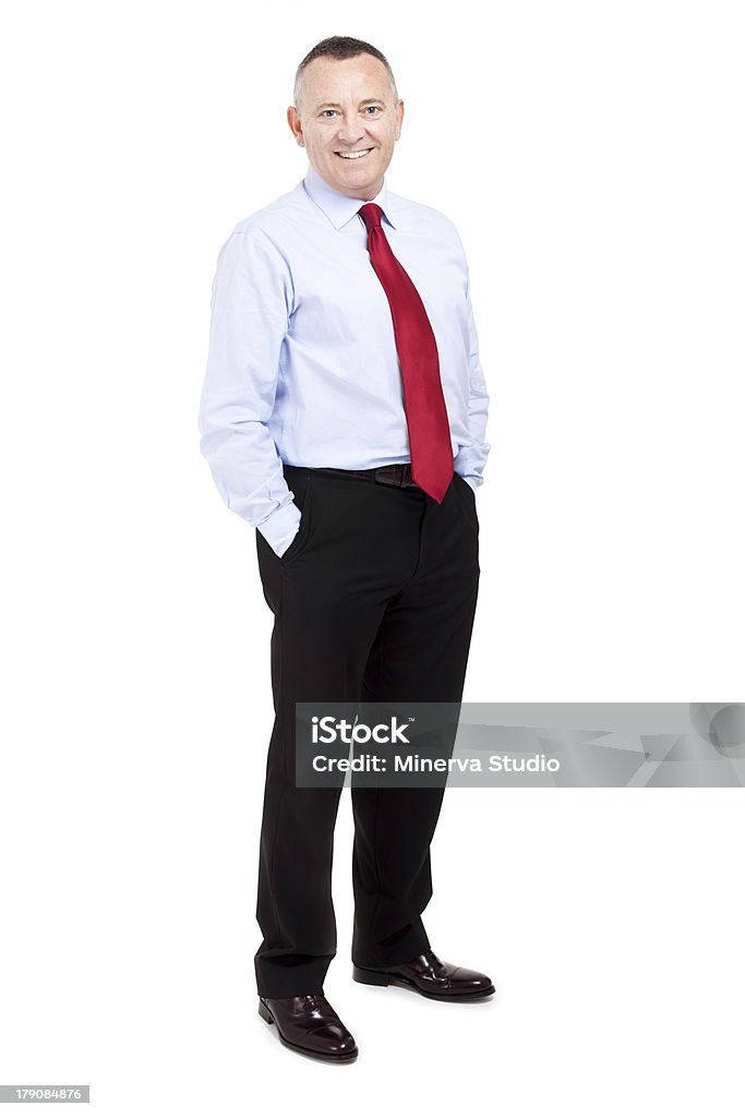 Senior Homme d'affaires pleine longueur - Photo de Adulte libre de droits