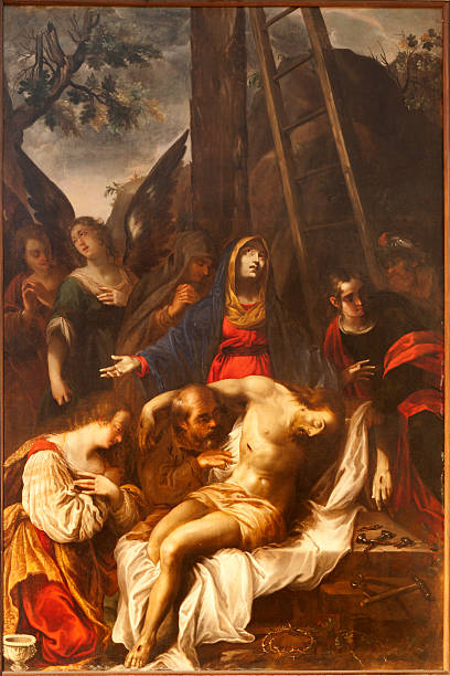 istock Verona - Deposition from the cross  in church San Fermo 179084918