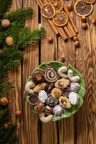 istock Various types of typical Czech christmas cookies 1790854766