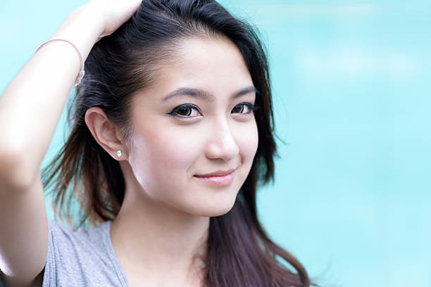 hermosa chica asiática - asian ethnicity philippines women beauty fotografías e imágenes de stock