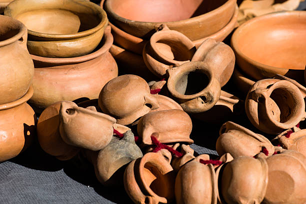 istock Ceramic in local market, Peru, South America. 179086301