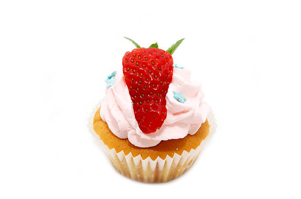 istock dessert waffle cake with strawberries 179086983