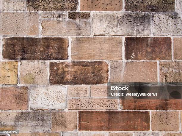 Convict Built Sandstone Wall Stock Photo - Download Image Now - Australia, Old, Sandstone