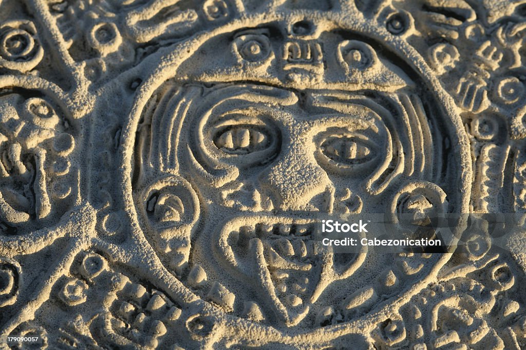 Calendrier aztèque - Photo de Calendrier libre de droits