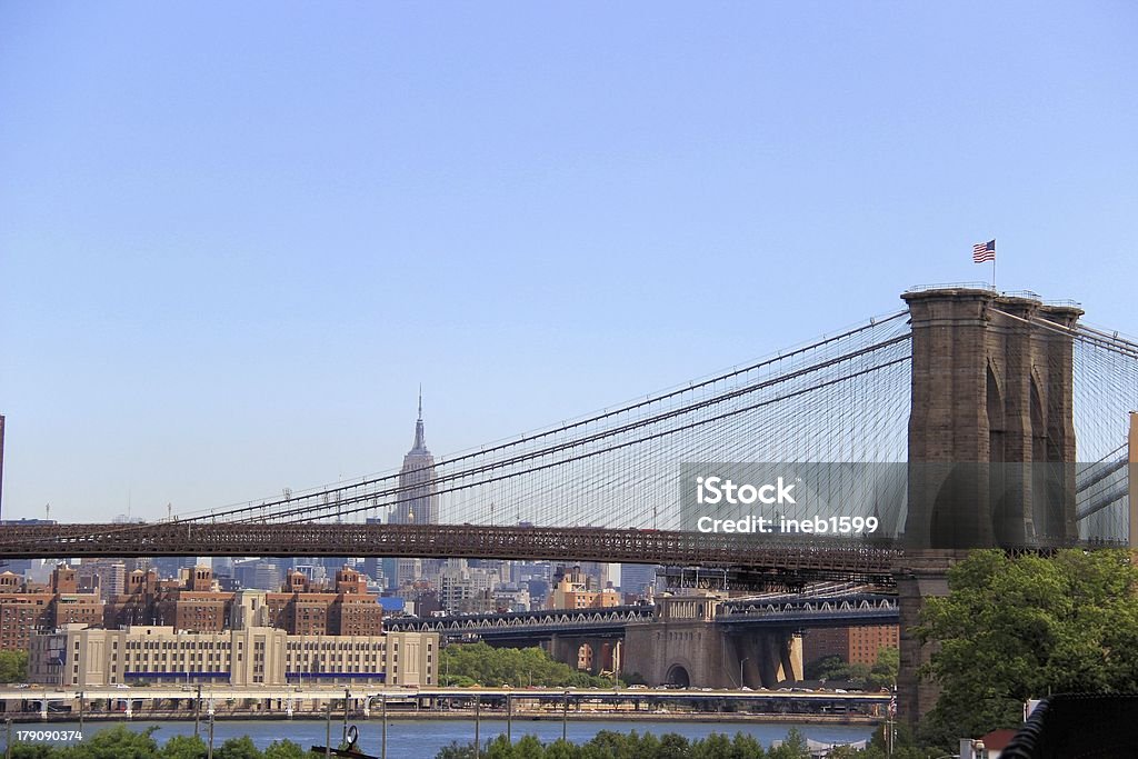 Ponte di Brooklyn - Foto stock royalty-free di Brooklyn - New York