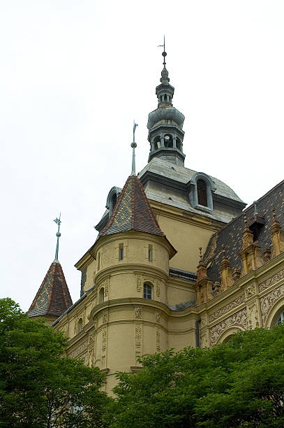 castle in Budapest, Hungary 4 stock photo