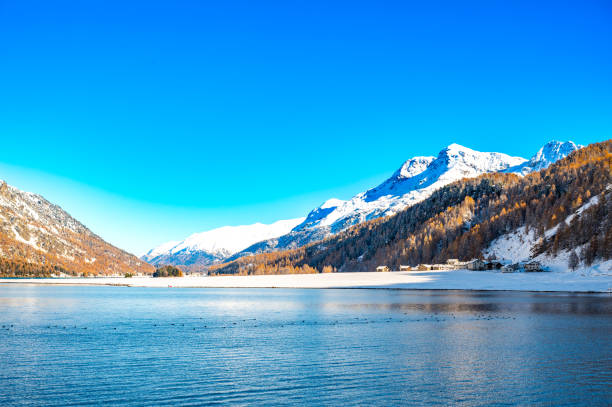 istock Engadine and Sils Maria lake. 1790908308