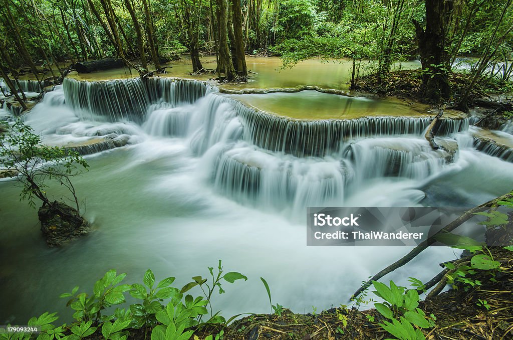 Huay Mae Khamin — водопад - Стоковые фото Без людей роялти-фри