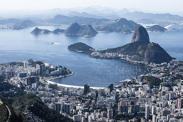 istock Rio de Janeiro, Brazil.  view from Corcovado 179093923