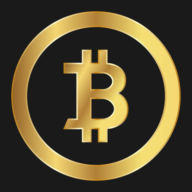 istock Gold icon of bitcoin Concept of web internet cryptocurrency 1790945531