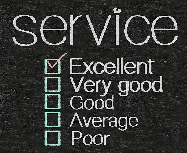 istock service with rate written on blackboard blackground 179096302